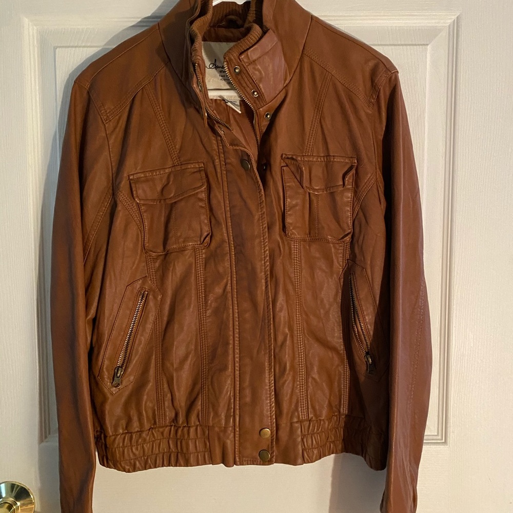 Faux leather